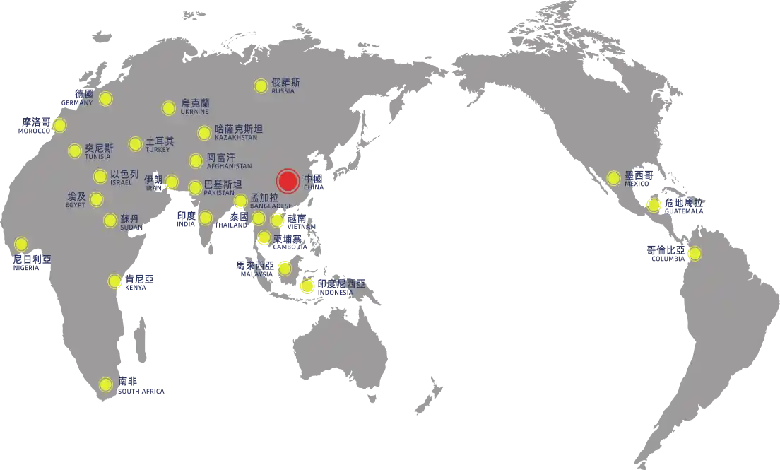 Juchuan Machine Customer Worldwide